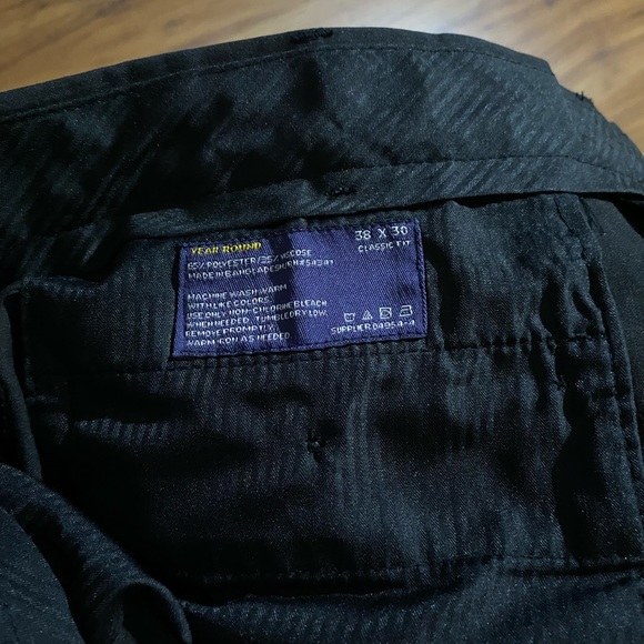 Stafford Men’s Year Round Classic Fit Dress Pants 38 X 30 - Picture 9 of 13